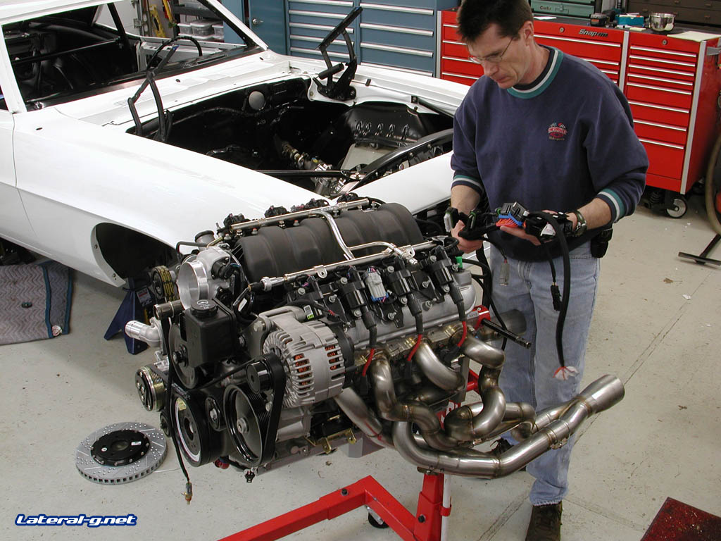 Lateral-g.net :: LS7 Swap into a 69 Camaro by Mark Stielow ls1 wiring harness plug and play 